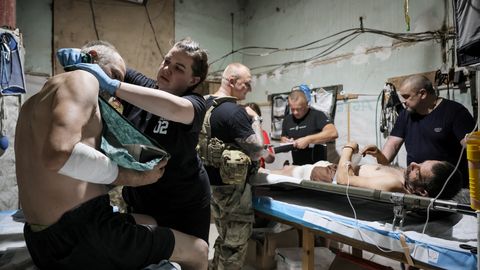 Ukraina svētdien nogalinājusi vai ievainojusi 1010 krievu iebrucējus