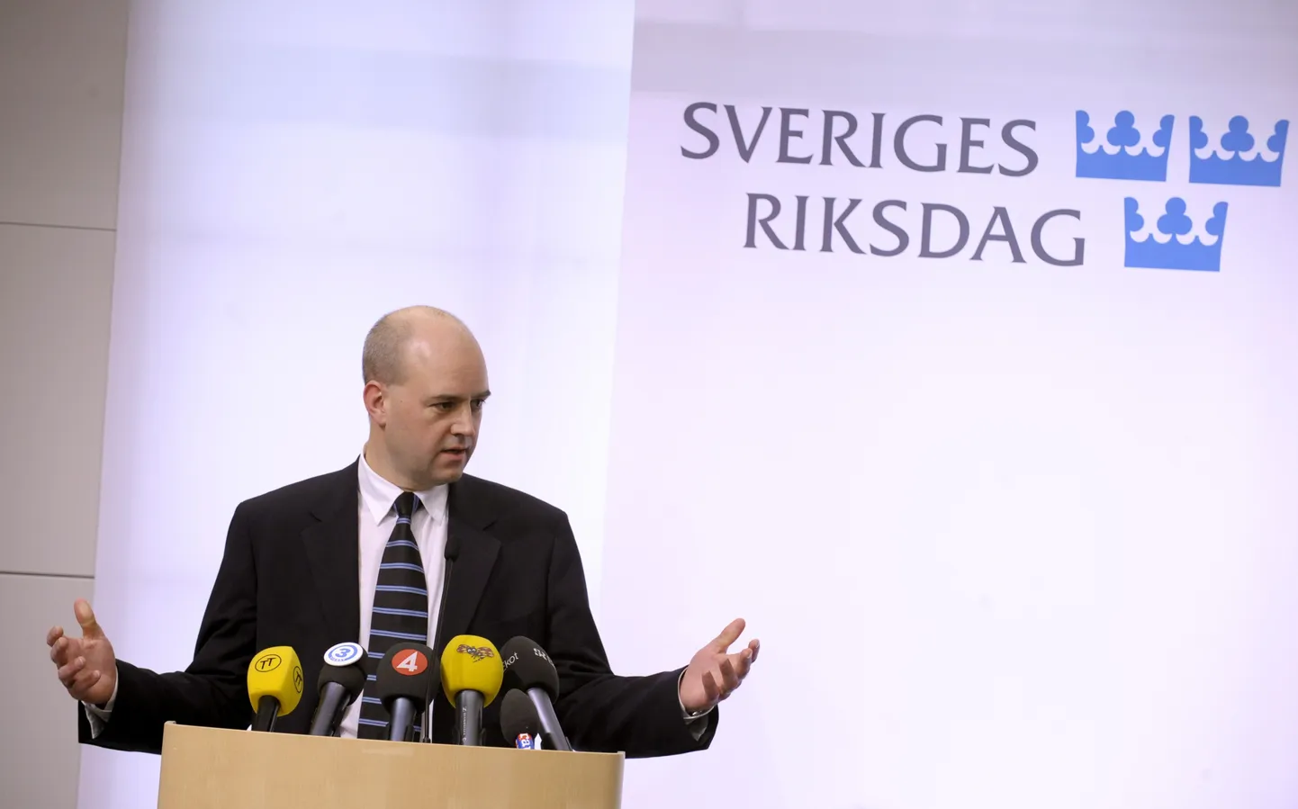 Rootsi peaminister Fredrik Reinfeldt