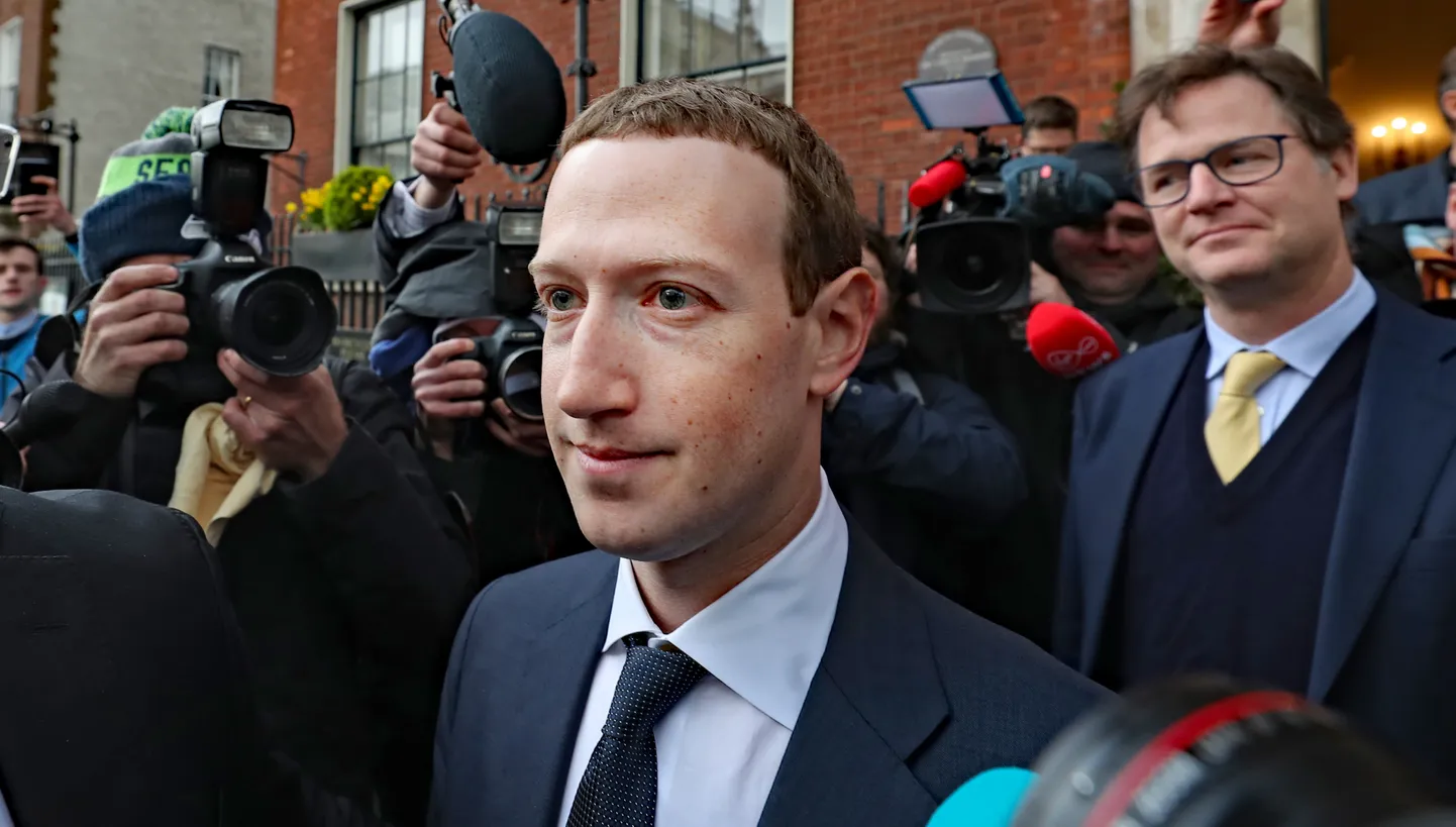 Глава Facebook Марк Цукерберг.