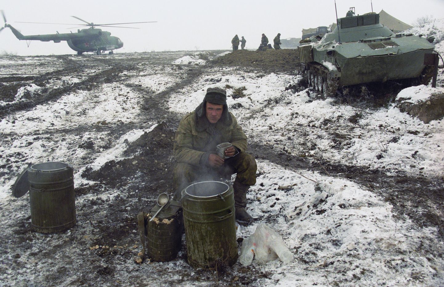 Vene sõdur 11. märtsil 1999. aastal Tšetšeenias
