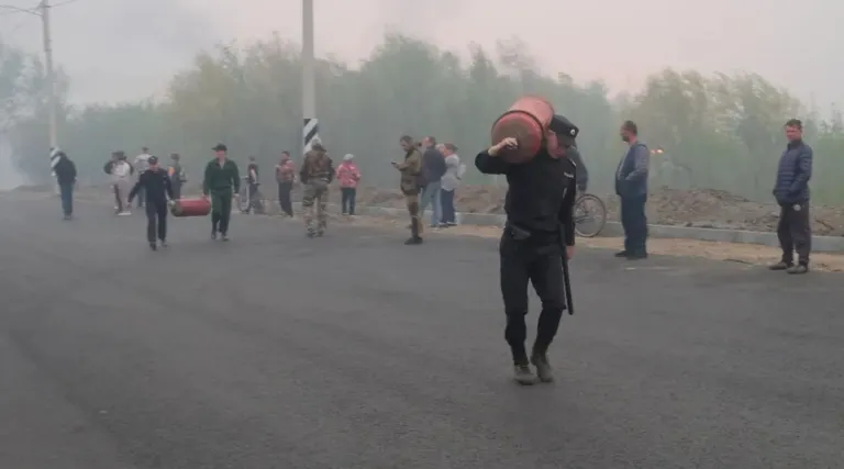 Курганская область, поселок Смолино.