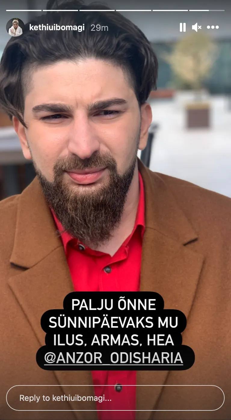 Tänane sünnipäevalaps Anzor Odisharia.