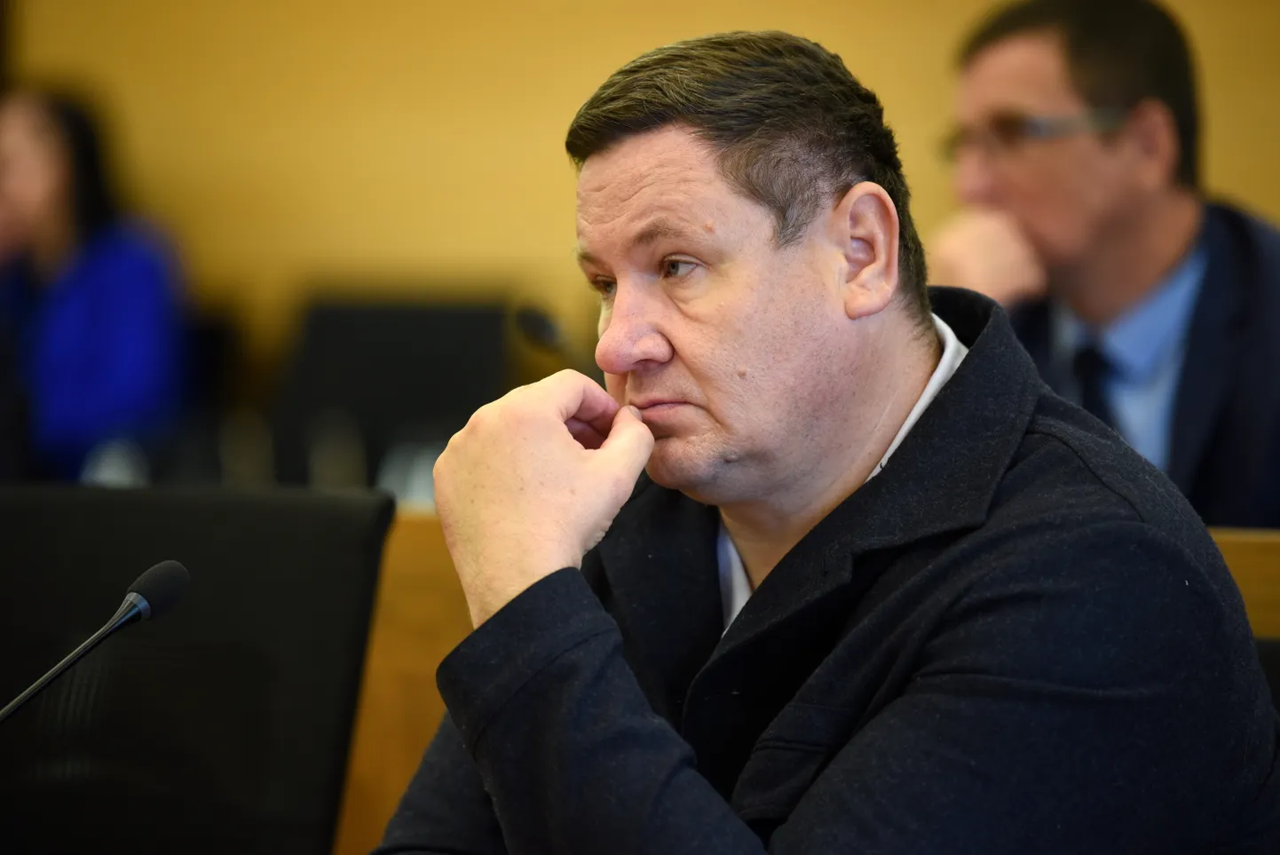 Ogres novada pašvaldības domes priekšsēdētājs Egils Helmanis.