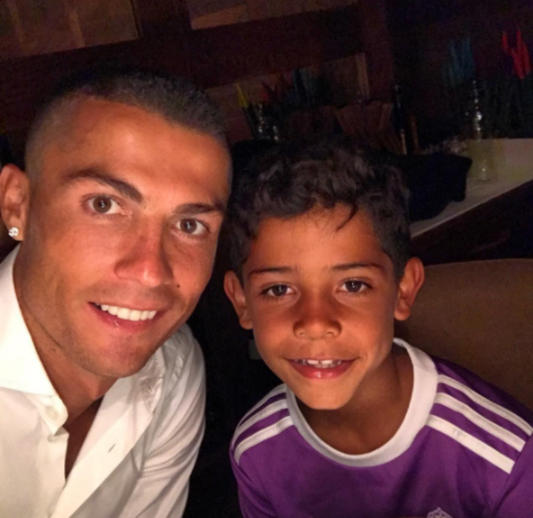 Ronaldo ning poeg Cristiano Jr
