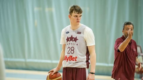 Mārcis Šteinbergs poudaril, da mesto v latvijski košarkarski reprezentanci ni zagotovljeno