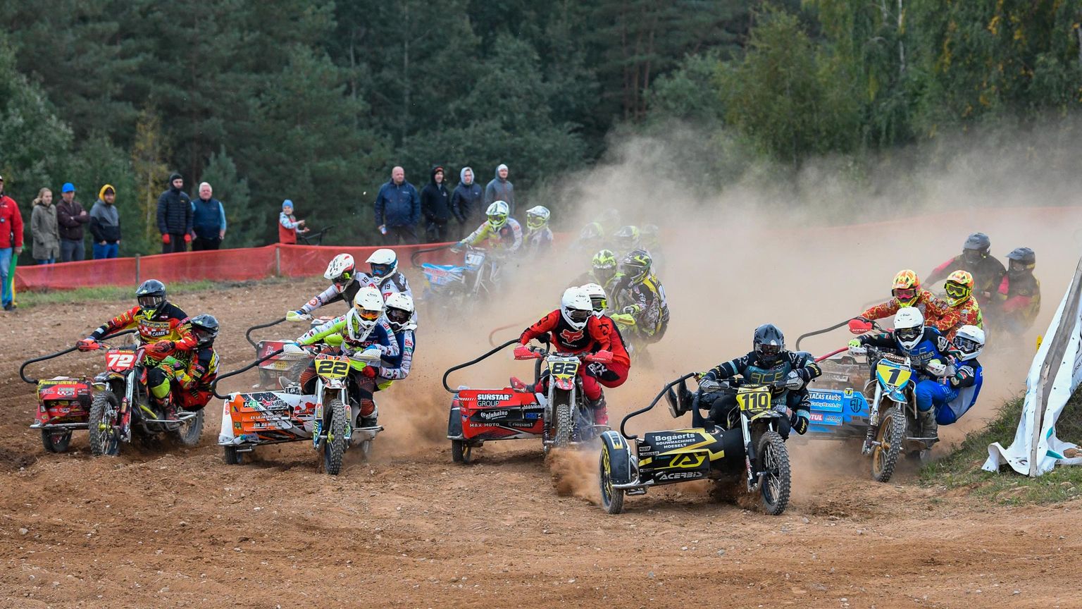 Latvijas motokrosa čempionāta noslēdzošais posms Dobelē