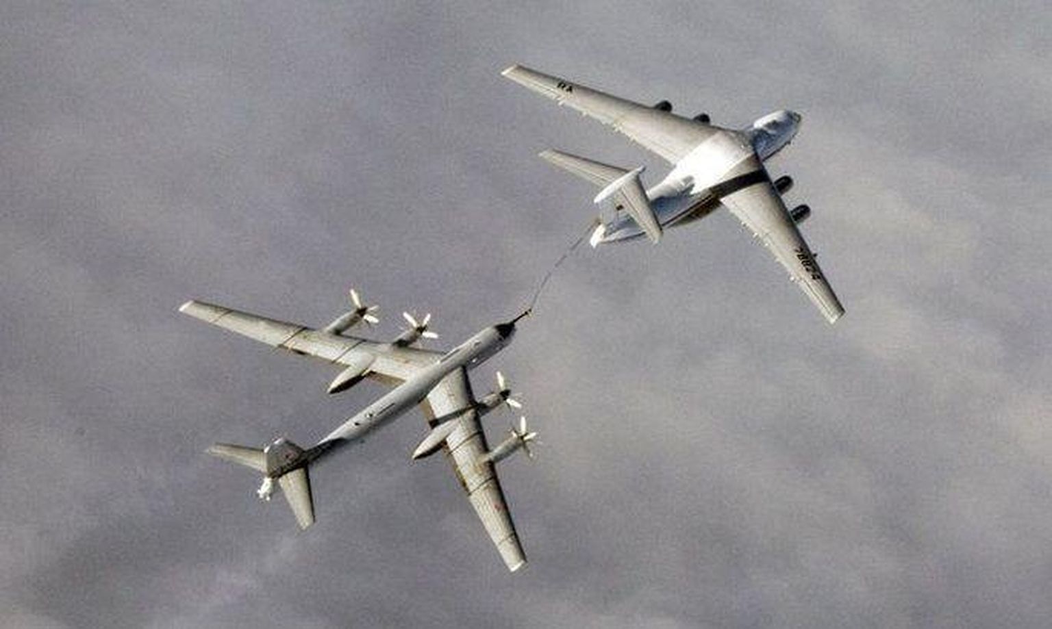 Venemaa lennukid rikkusid õhupiiri. Foto on illustreeriv.