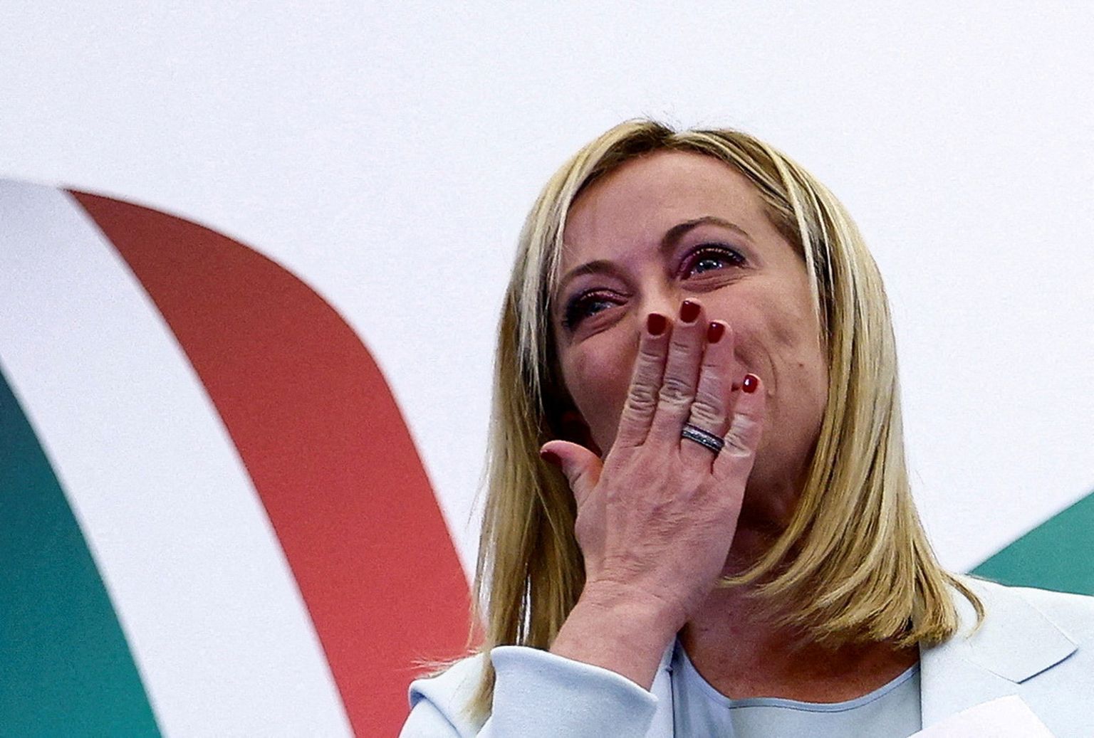 Itaalia rahvuskonservatiivide liider Giorgia Meloni.