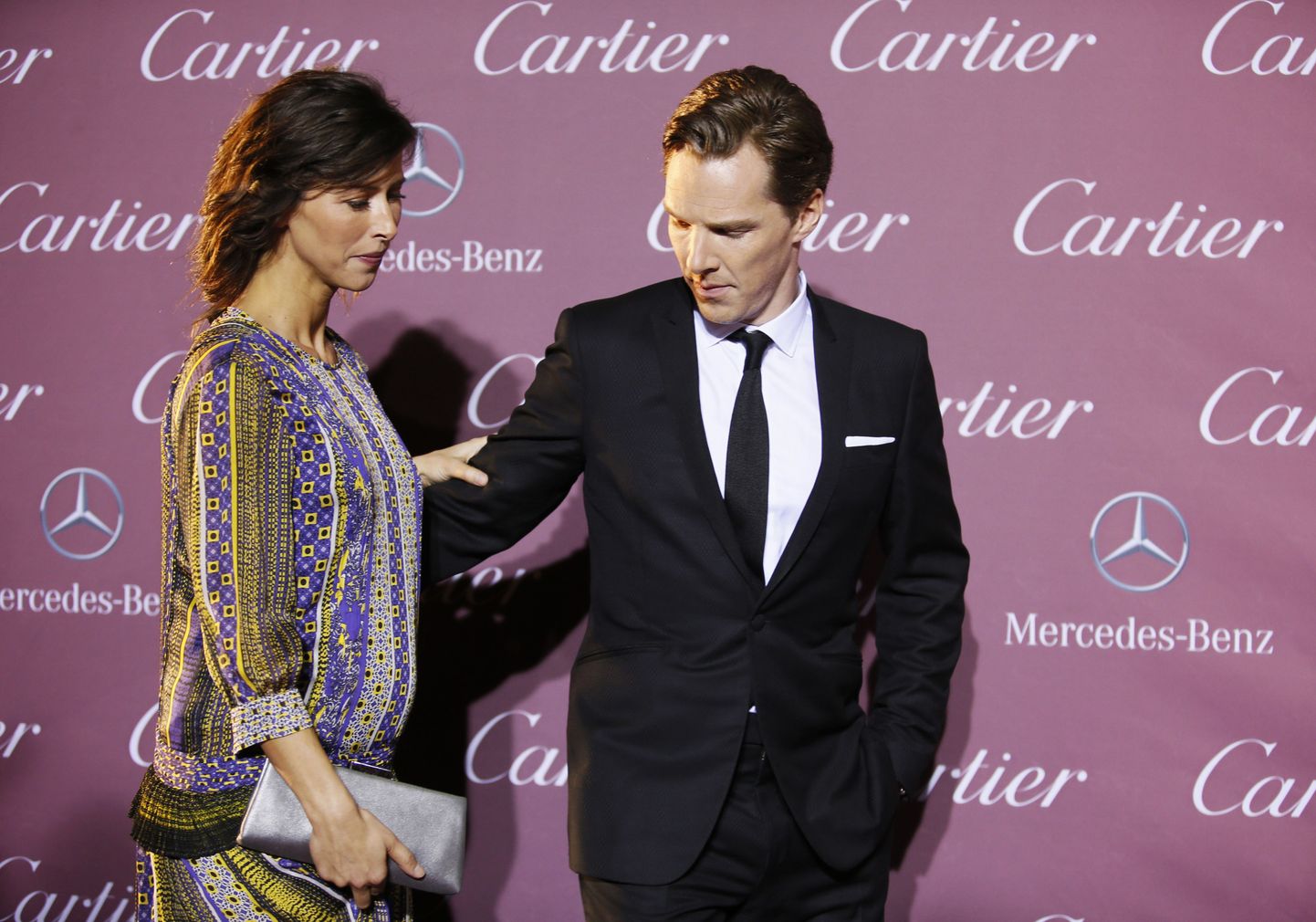 Sophie Hunter ja Benedict Cumberbatch Palm Springsi filmifestivalil 3. jaanuaril