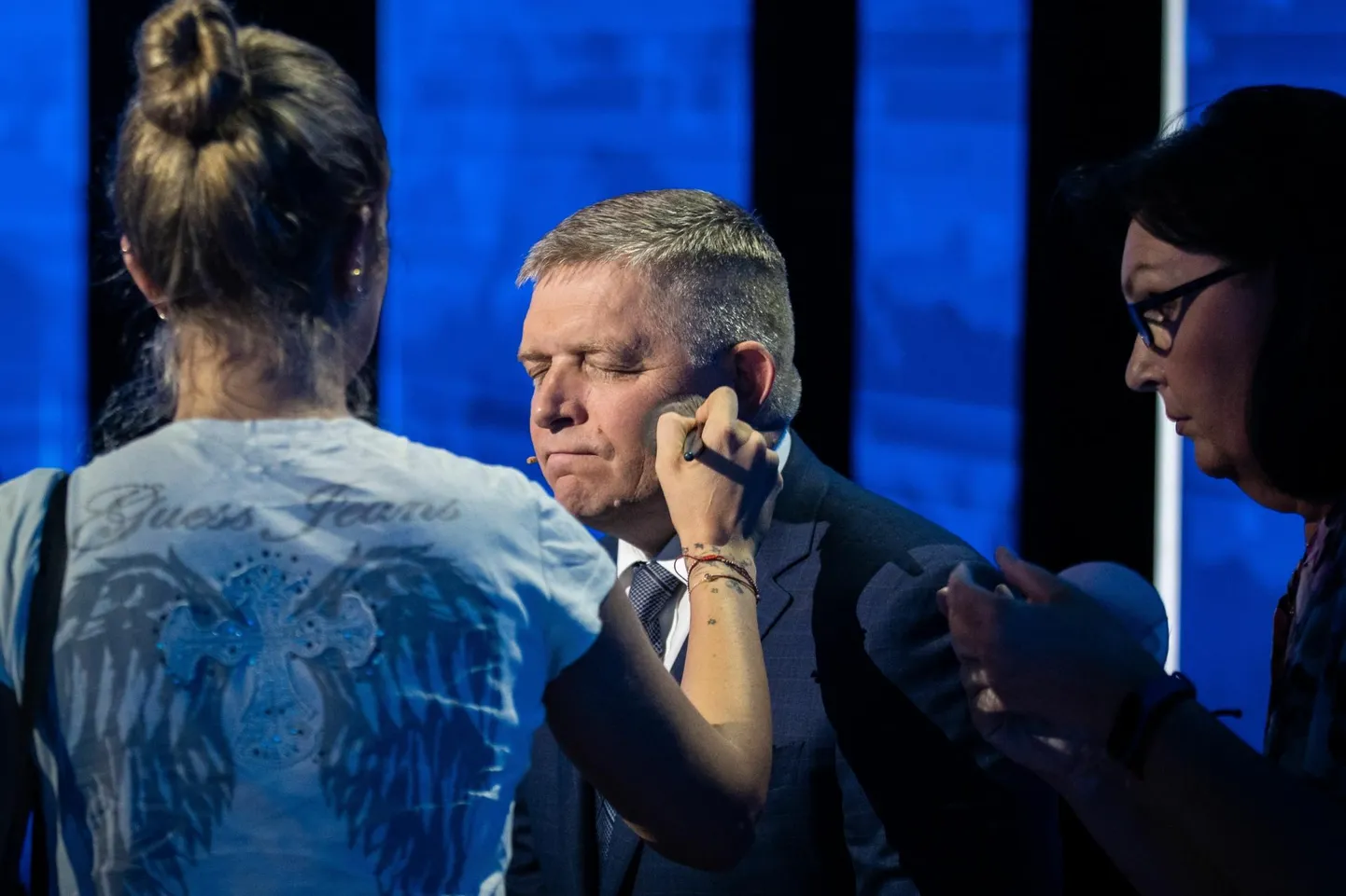 Robert Fico valmistub parlamendivalimiste eel teledebatiks.