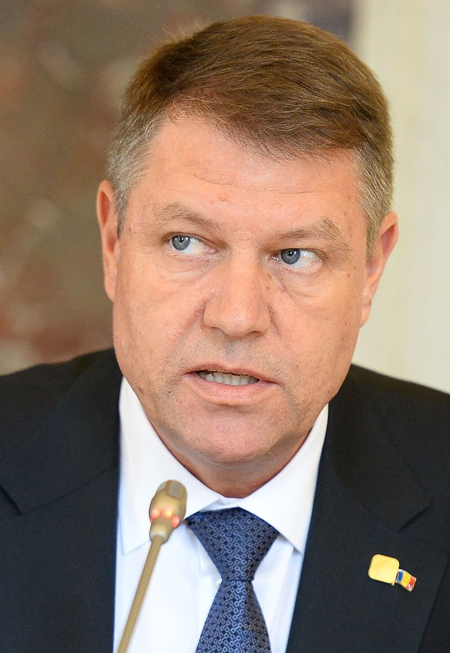 Rumānijas prezidents Klauss Johaniss