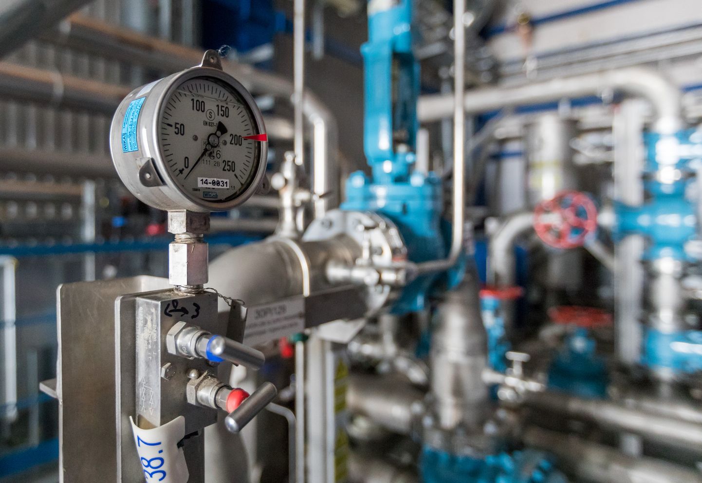 Nord Stream 1 gaasitorujuhtme kompressorjaam Portovajas.
