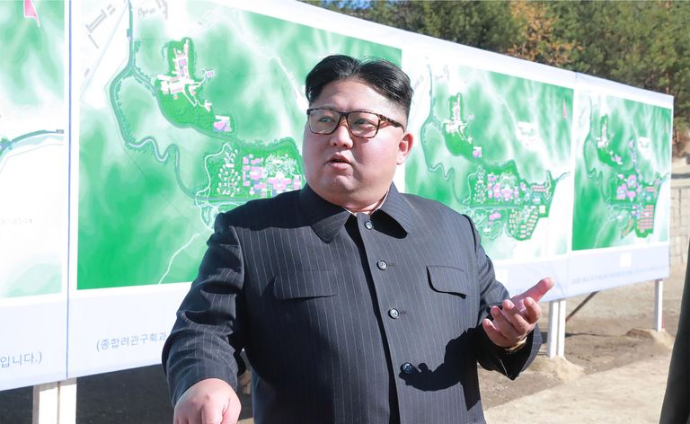 Põhja-Korea liider Kim Jong-un külastas detsembris avatavat Yangdoki kuumaveeallikate kuurorti