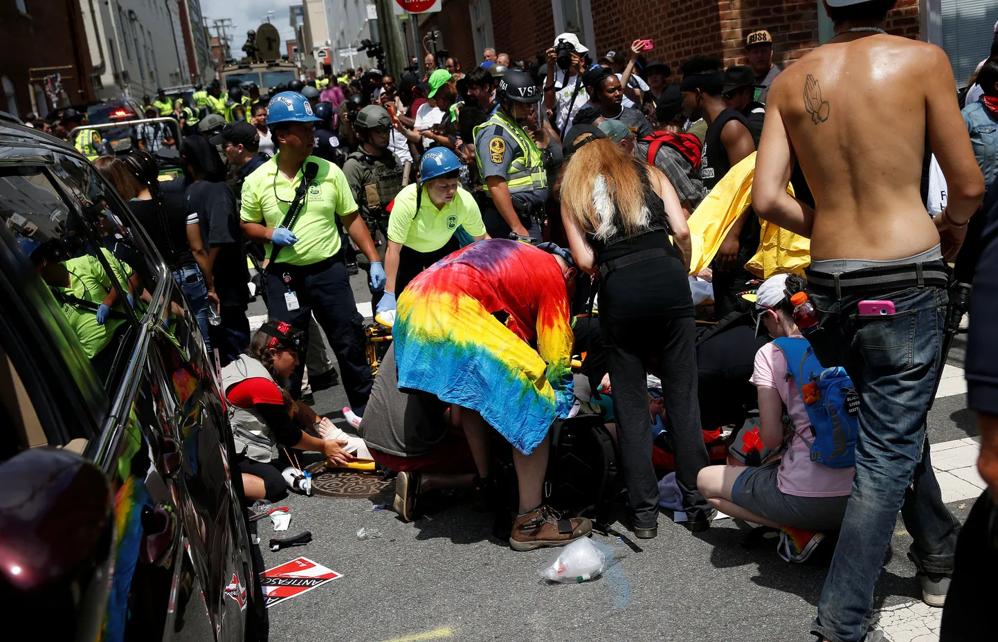 Sündmuspaik Charlottesville'is.