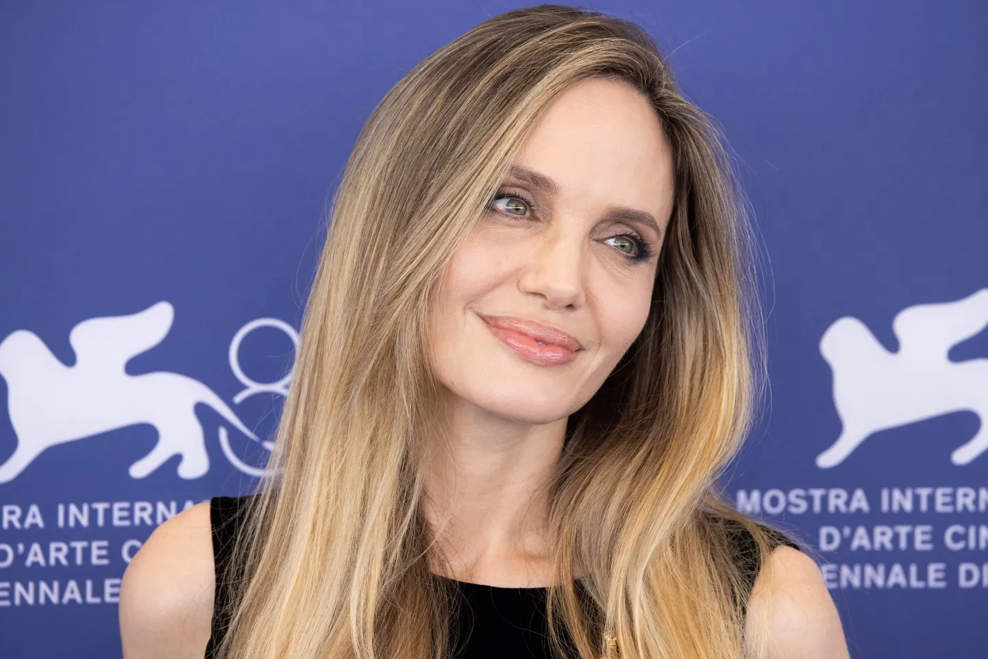 USA filmitäht Angelina Jolie Veneetsias.