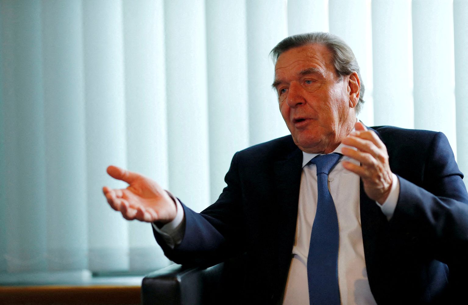 Saksamaa endine kantsler Gerhard Schröder 2018. aastal.