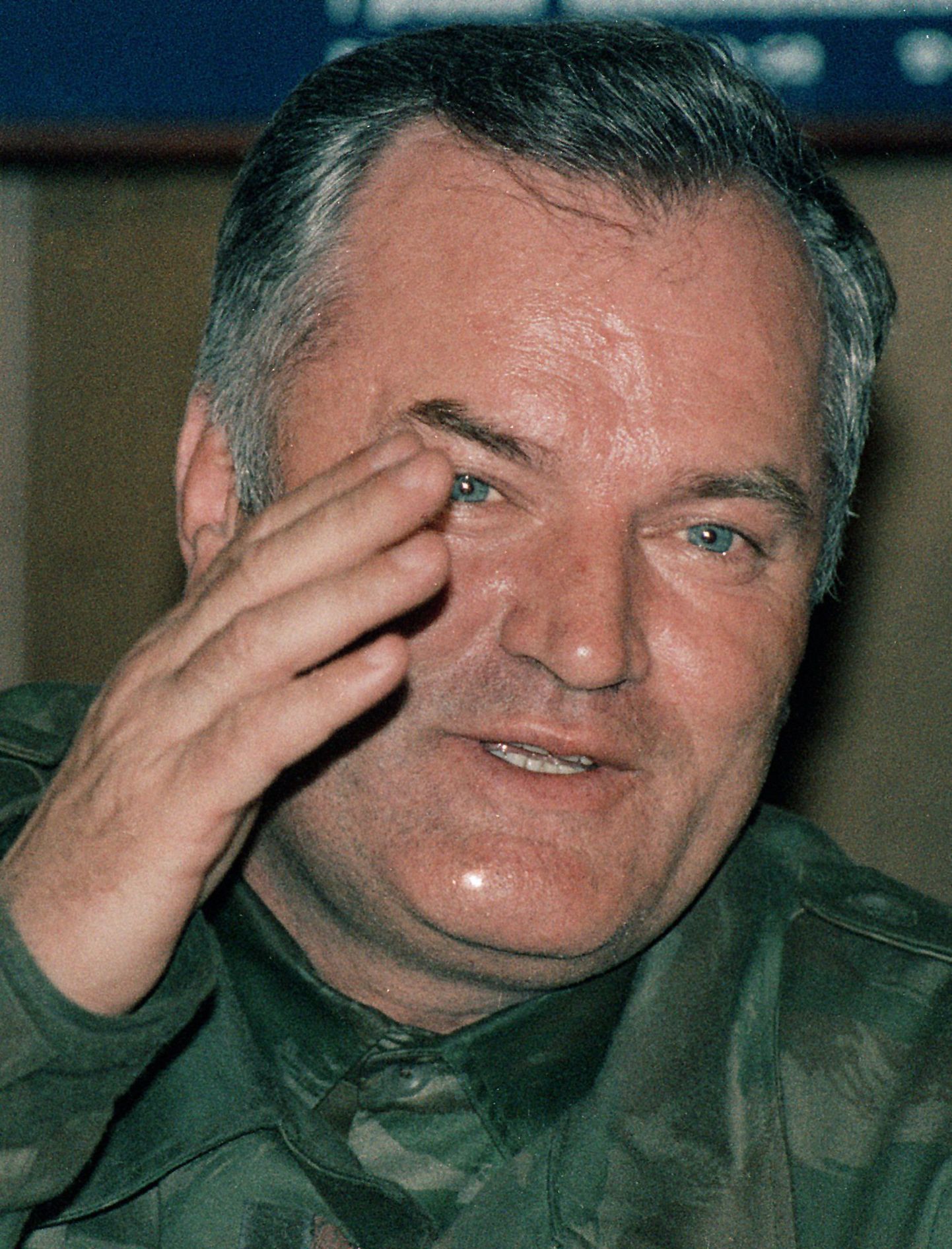 1992. aastal tehtud foto Ratko Mladićist.