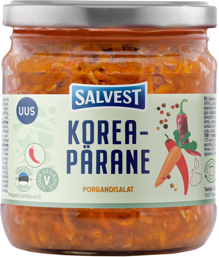 Корейский морковный салат AS Salvest.
