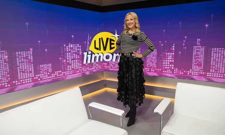 Одежду ведущей в осеннем сезоне шоу Limon LIVE предоставляет Fashion Italia Brand Fortuna