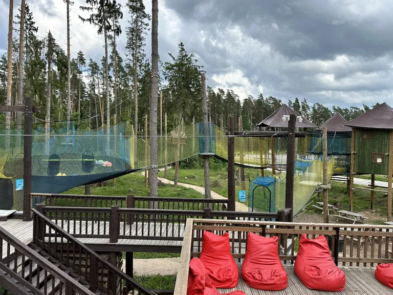 Tērvetes tīklu parks после реконструкции в 2024 году