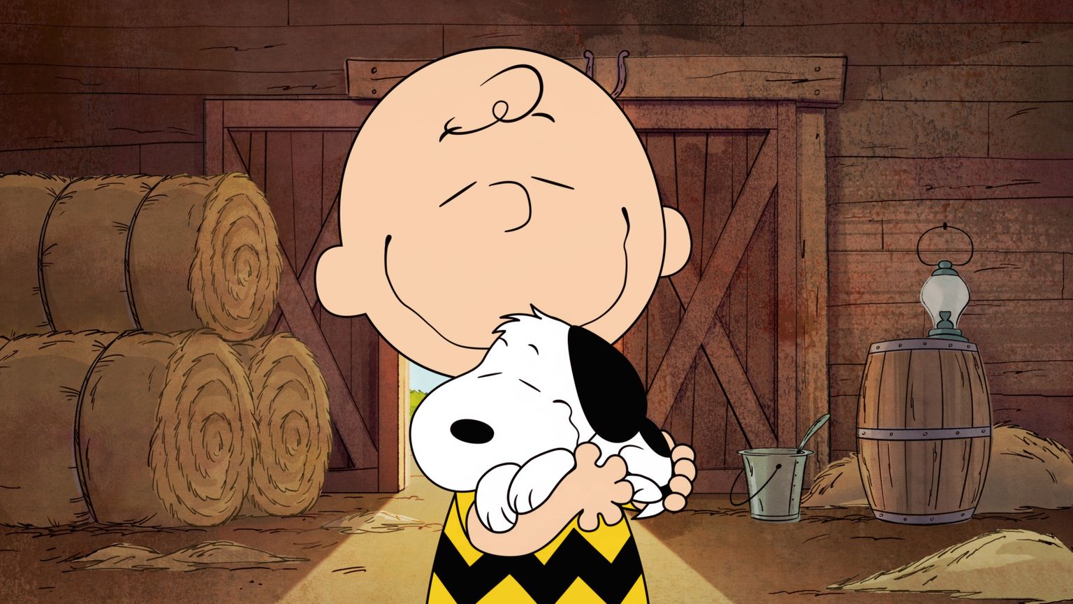 Charlie Brown ja Snoopy.
