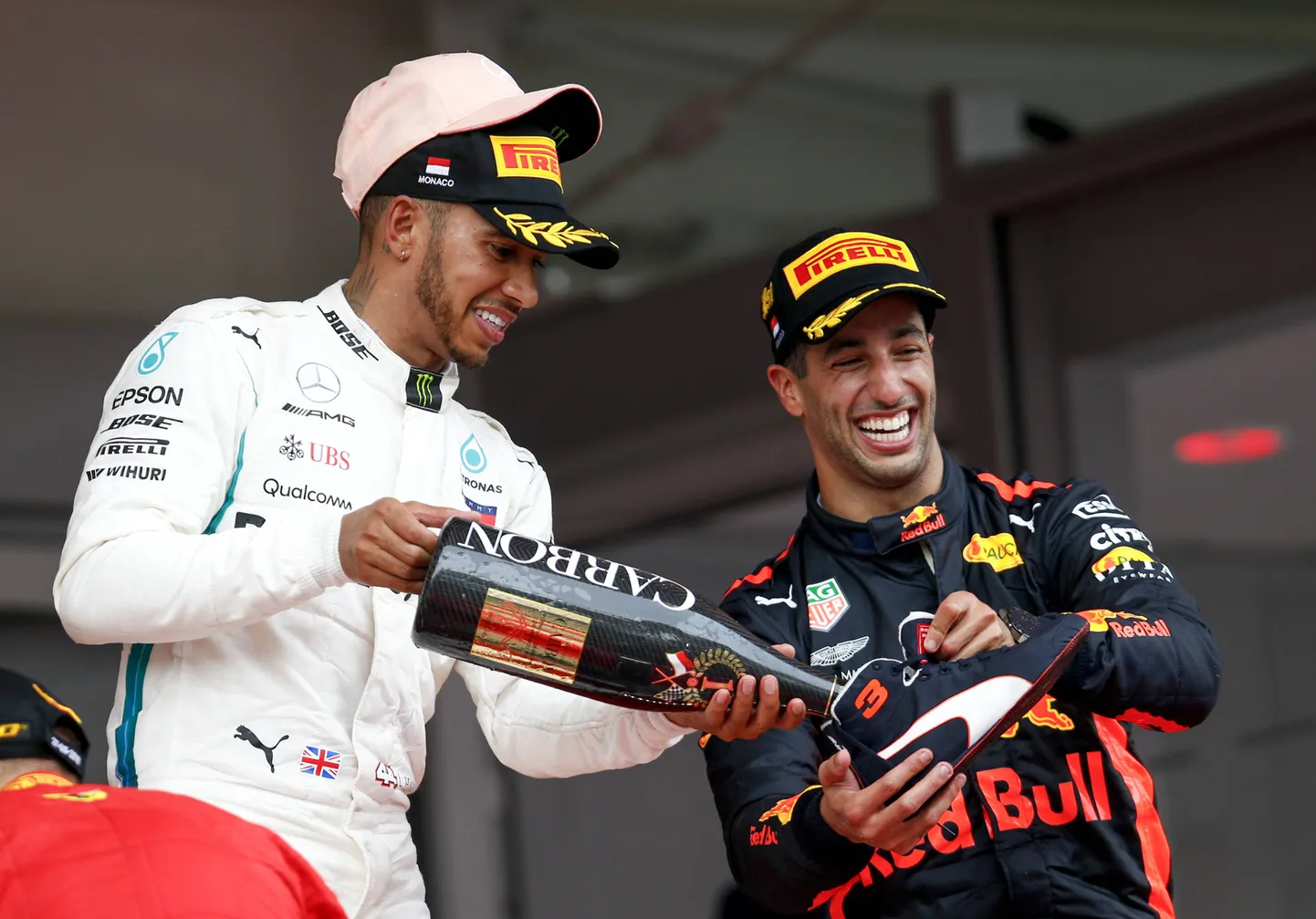 Lewis Hamilton ja Daniel Ricciardo