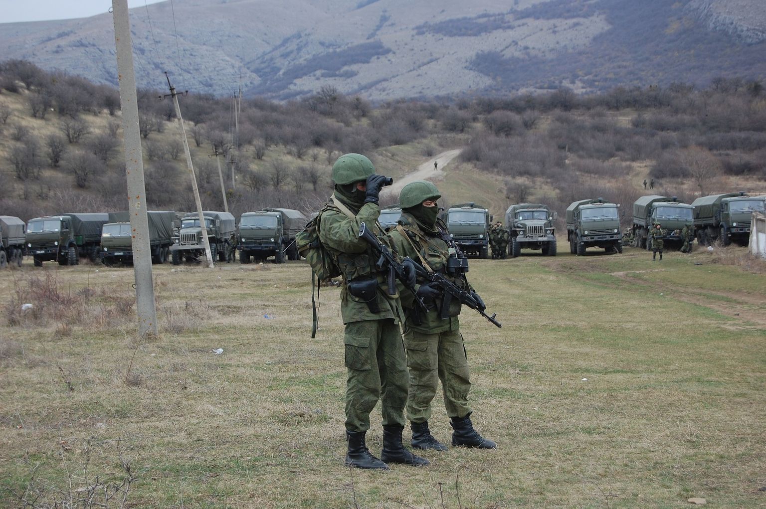 Kareivji Krimā. Ilustratīvs attēls