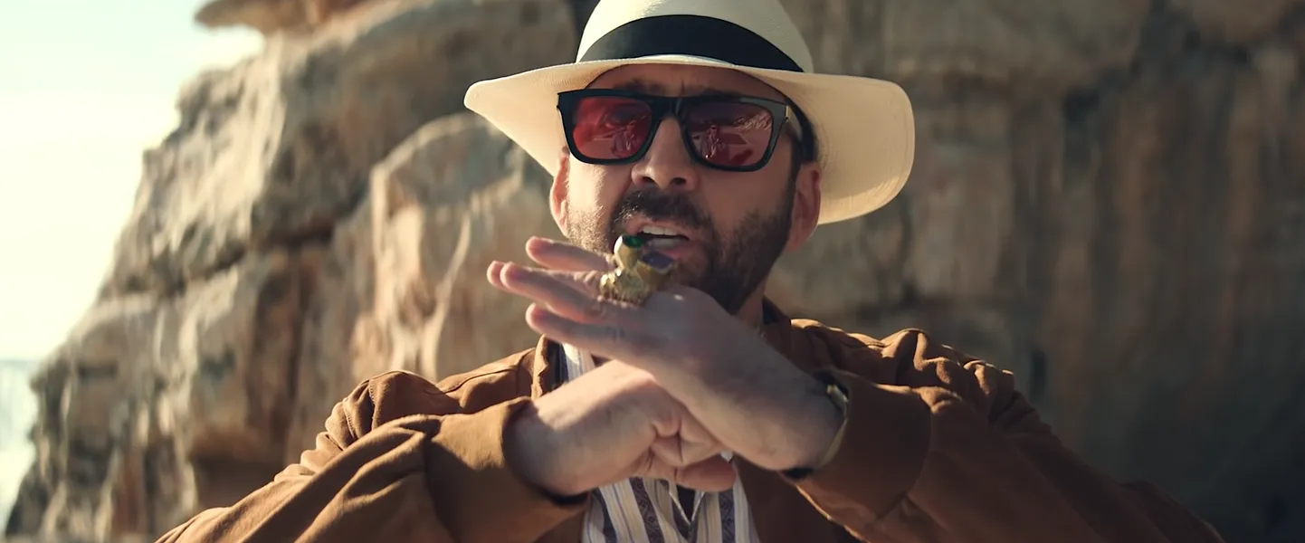 Nicolas Cage filmis «Võimsa talendi talumatu raskus» (The Unbearable Weight of Massive Talent)