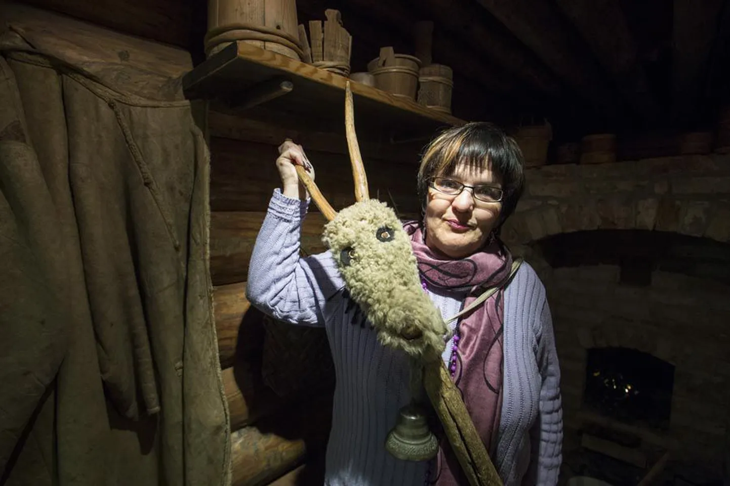 Viljandi muuseumi giidi ja arhiivikogu kuraatori Heli Grosbergi sõnul on muuseumi ainuke näärisokk pärit Saaremaalt ning see jõudis sinna Eesti taasiseseisvusaja algul.