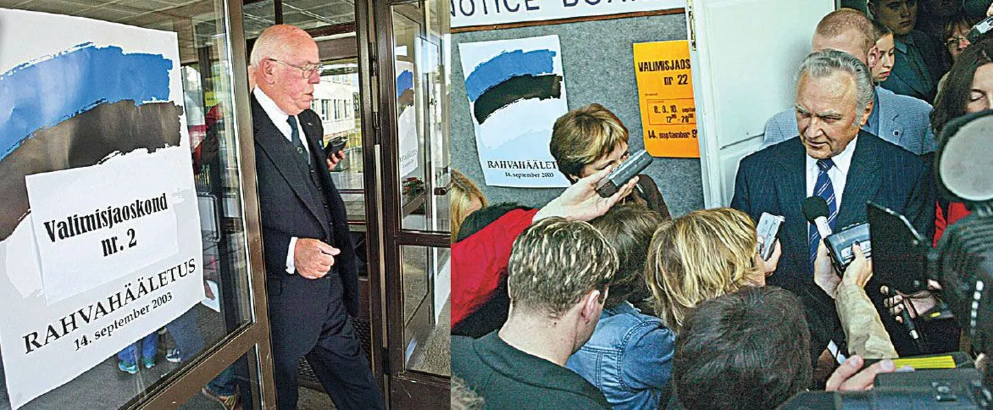 Nii president Lennart Meri kui president Arnold Rüütel toetasid Eesti astumist ELi.