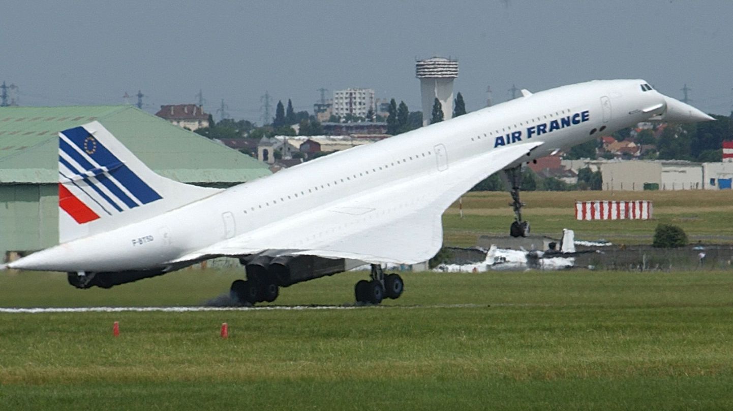 Air France´ile kuulunud Concorde.