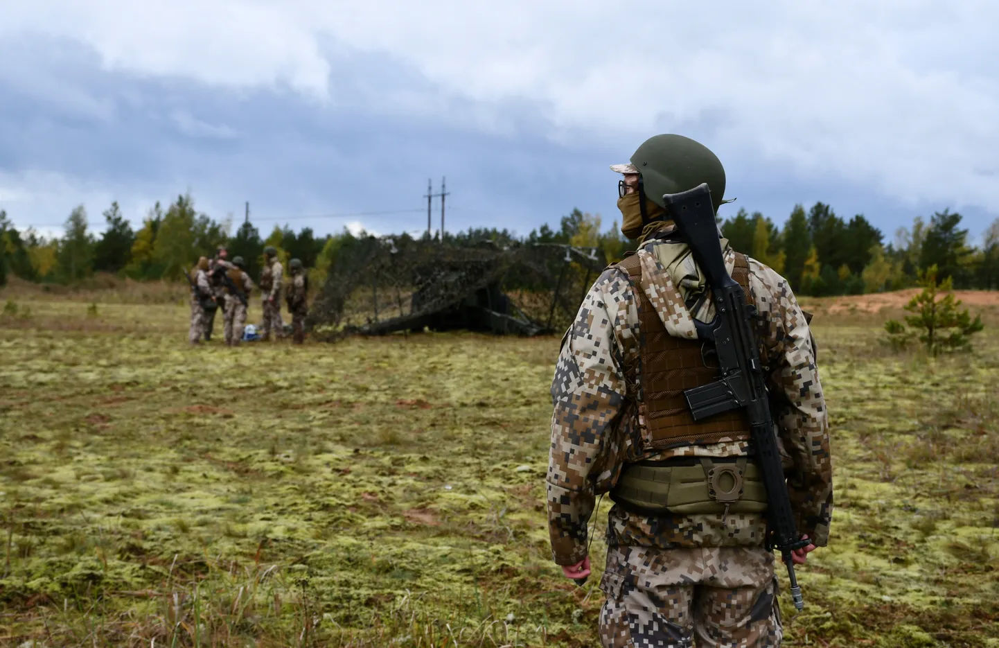 Militārās mācības "Namejs 2021" Augšdaugavas novadā. Ilustratīvs attēls.