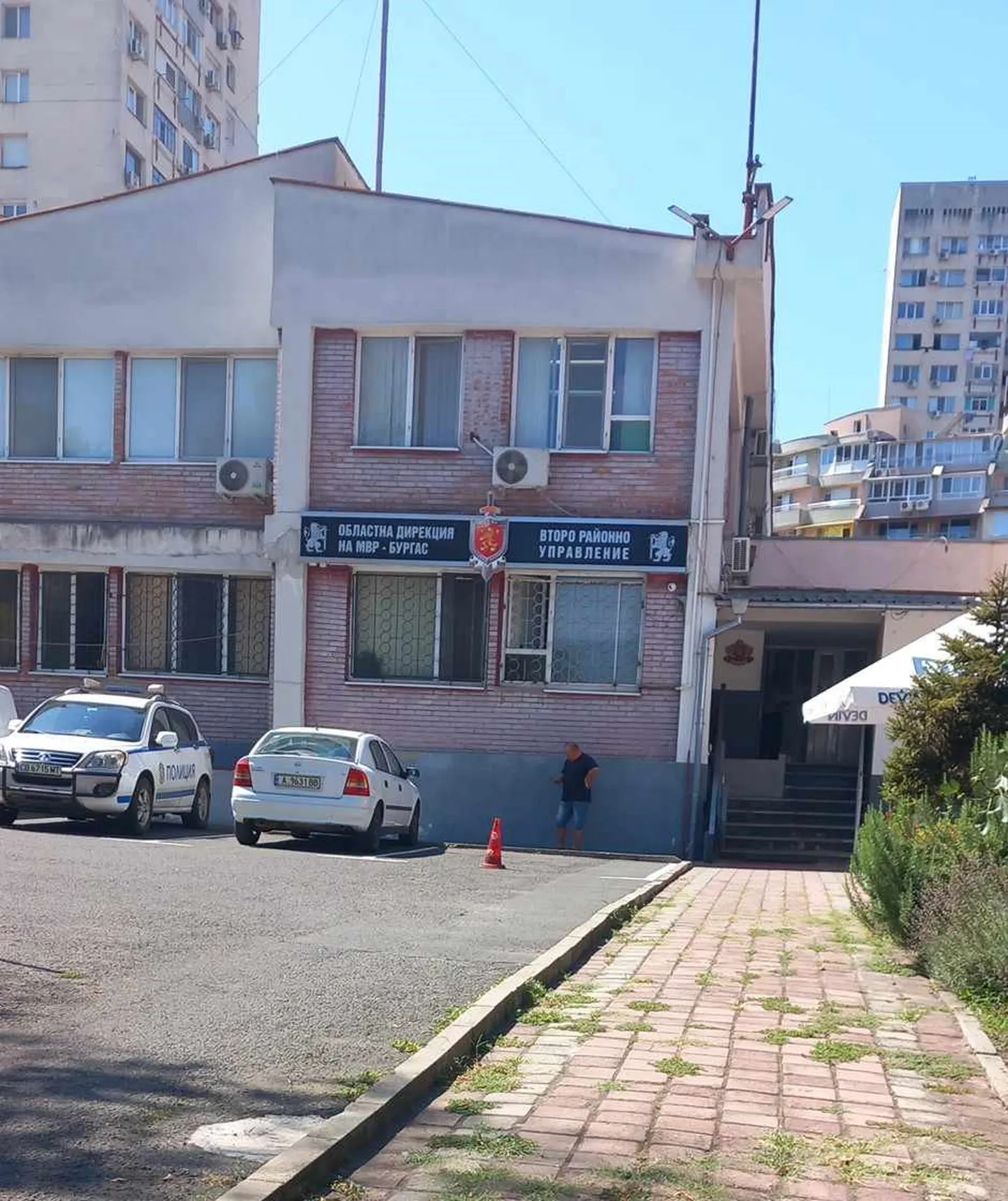 Находящийся в Болгарии участок.
