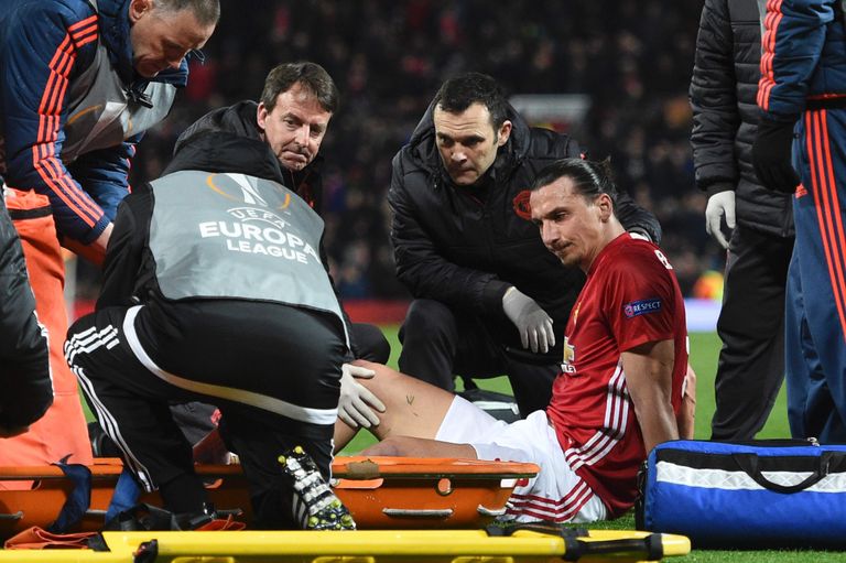 Vigastada saanud Zlatan Ibrahimović