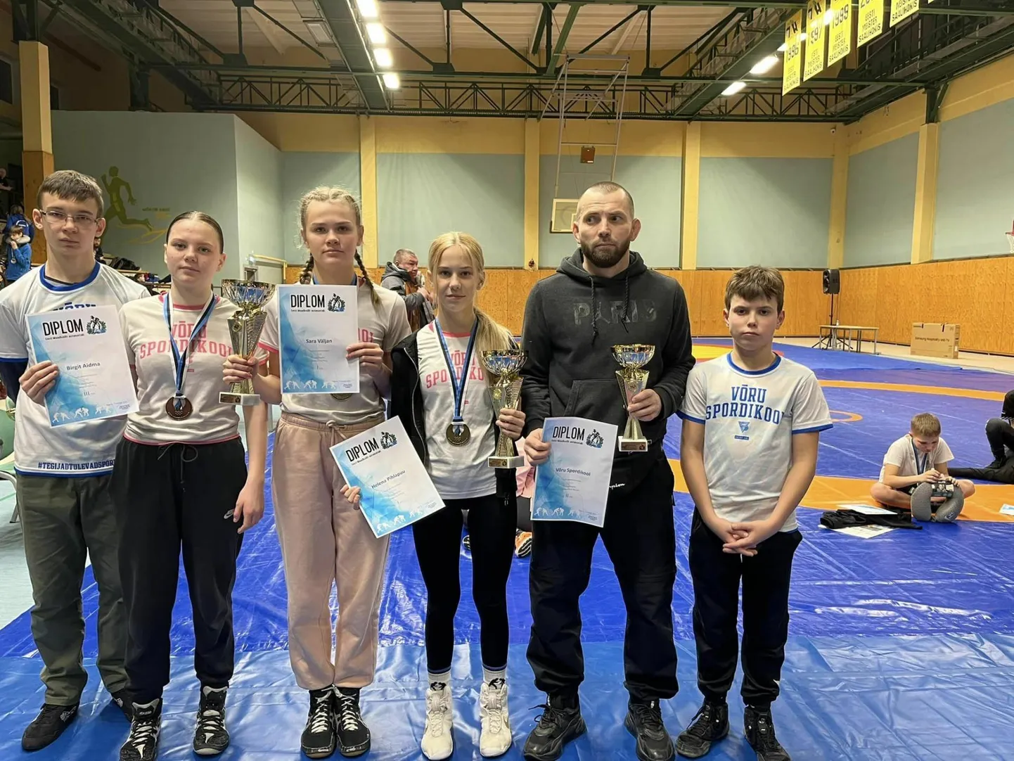 Võru spordikooli esindus