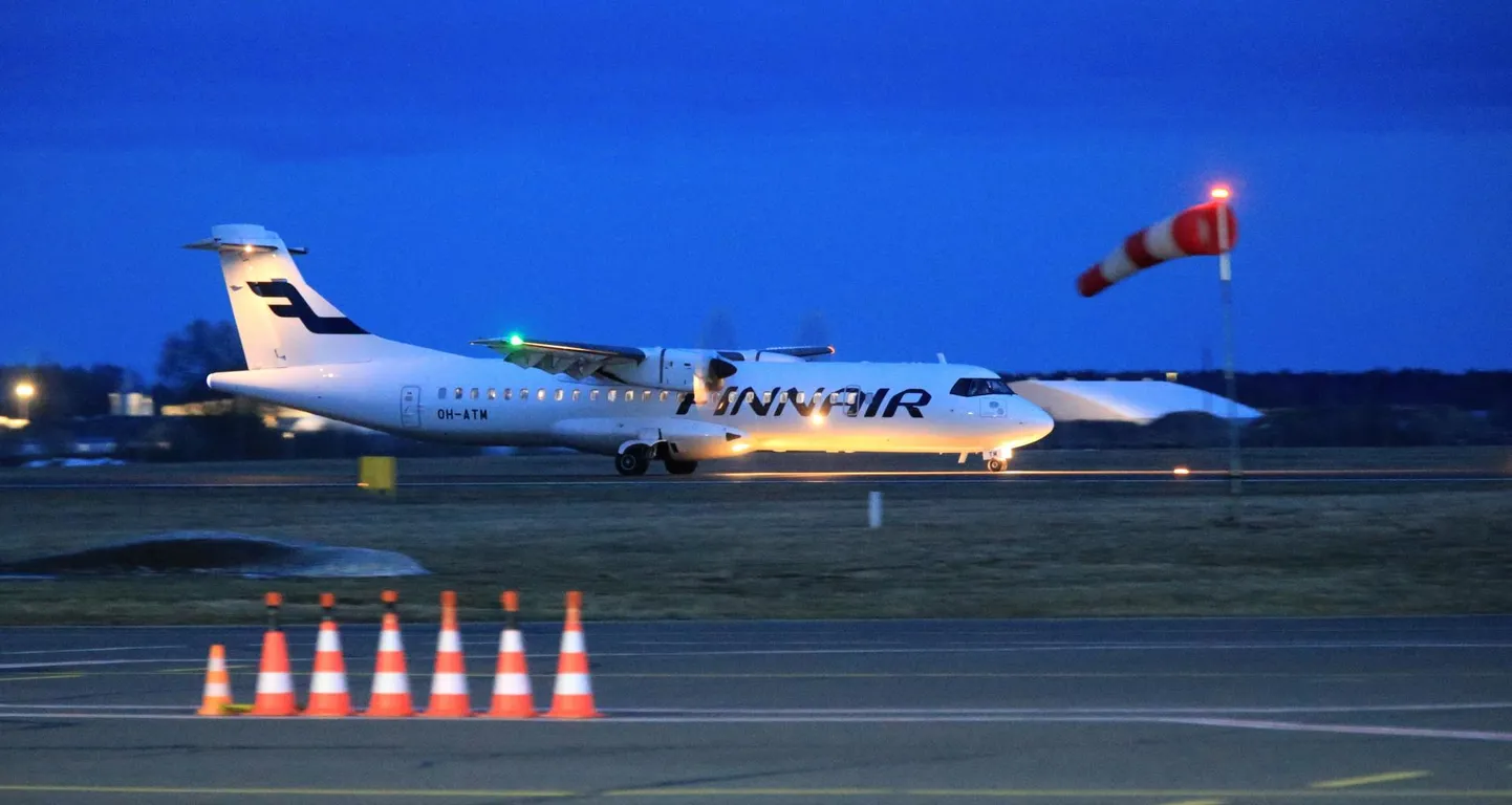 Finnair taastas lennud Helsingi ja Tartu vahel märtsis.
