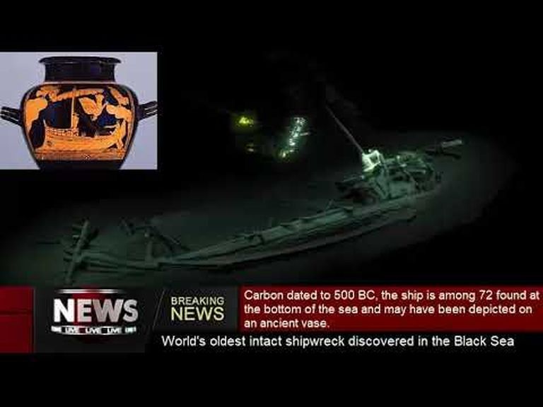 Mustast merest leiti 2400 aasta vanune Vana-Kreeka laev