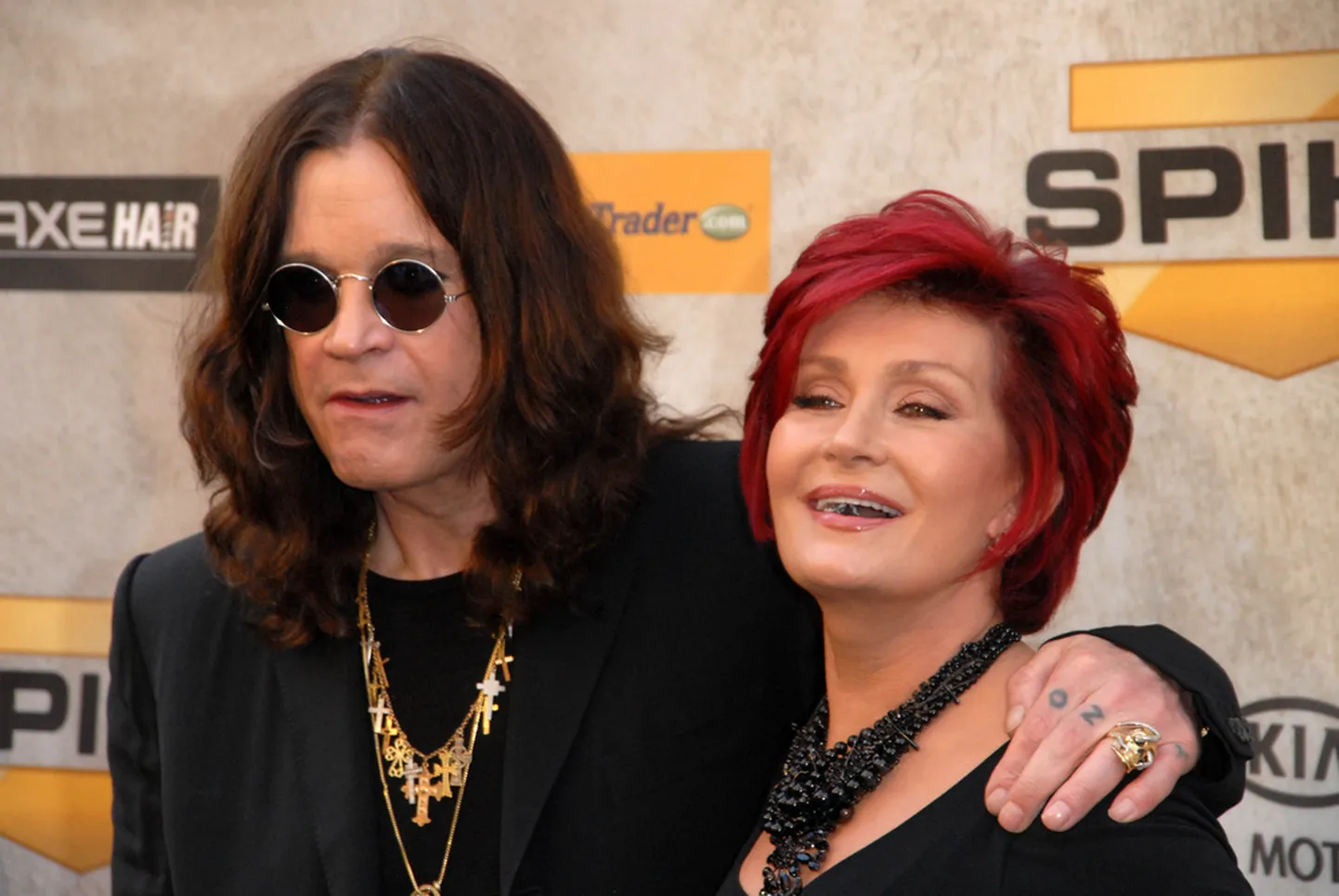Ozzy ja Sharon Osbourne.
