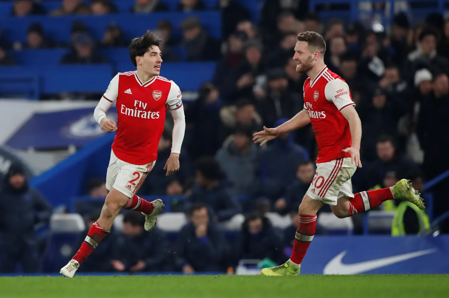 Kangelane Hector Bellerin ja patuoinas Shkodran Mustafi