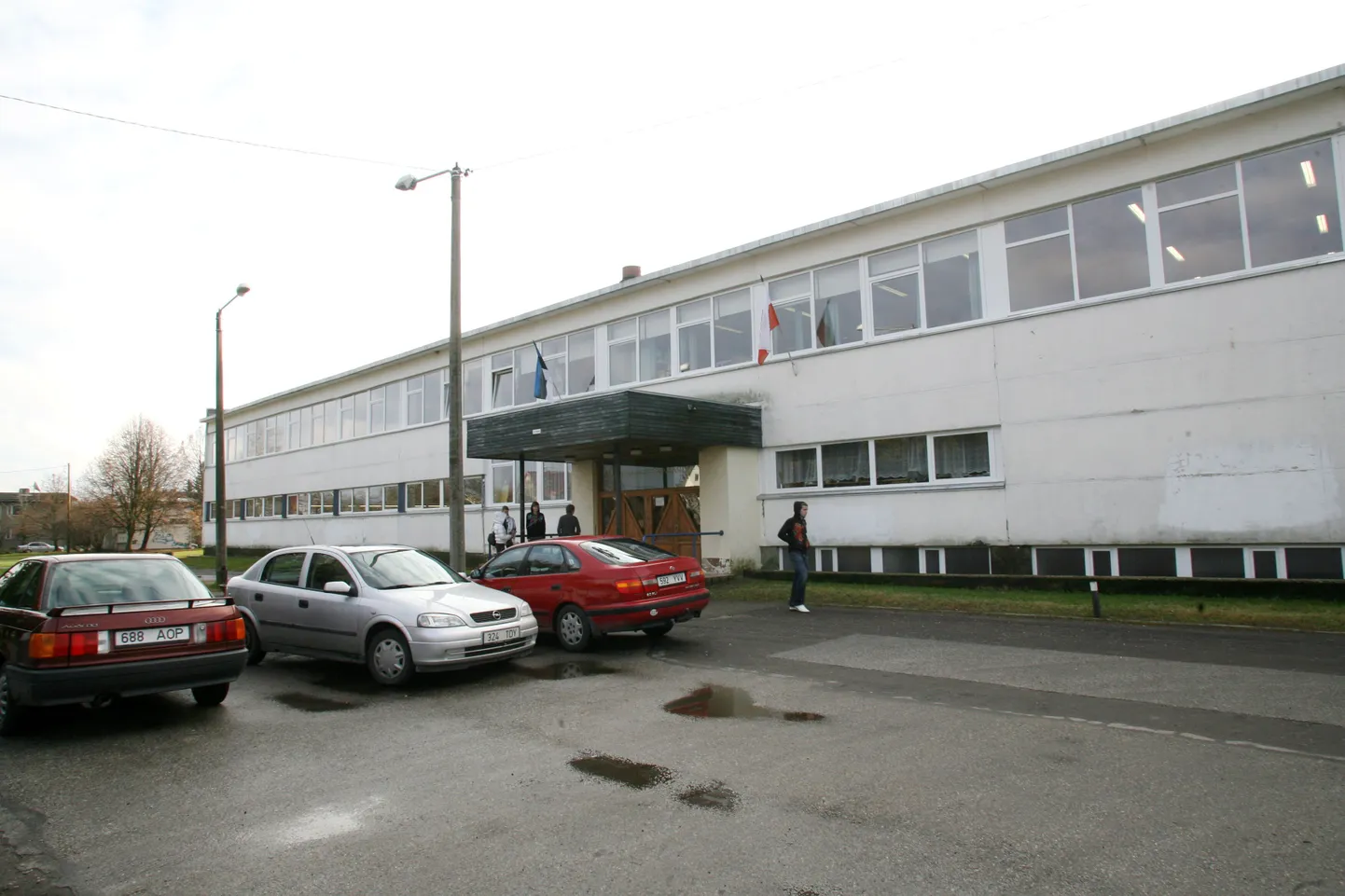 Tartu kunstigümnaasiumi välisvaade.