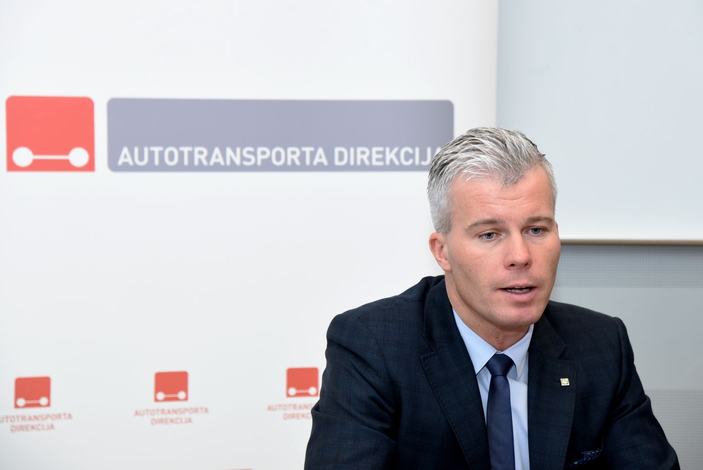 Autotransporta direkcijas valdes priekšsēdētājs Kristiāns Godiņš.