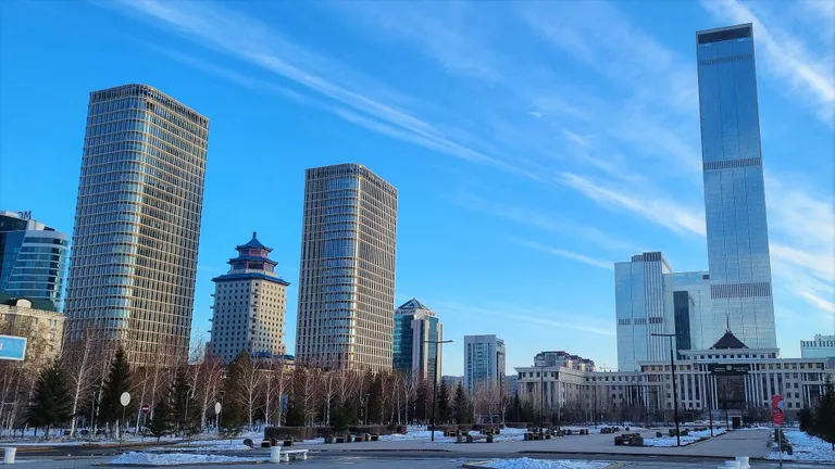 Kasahstani pealinn Astana.