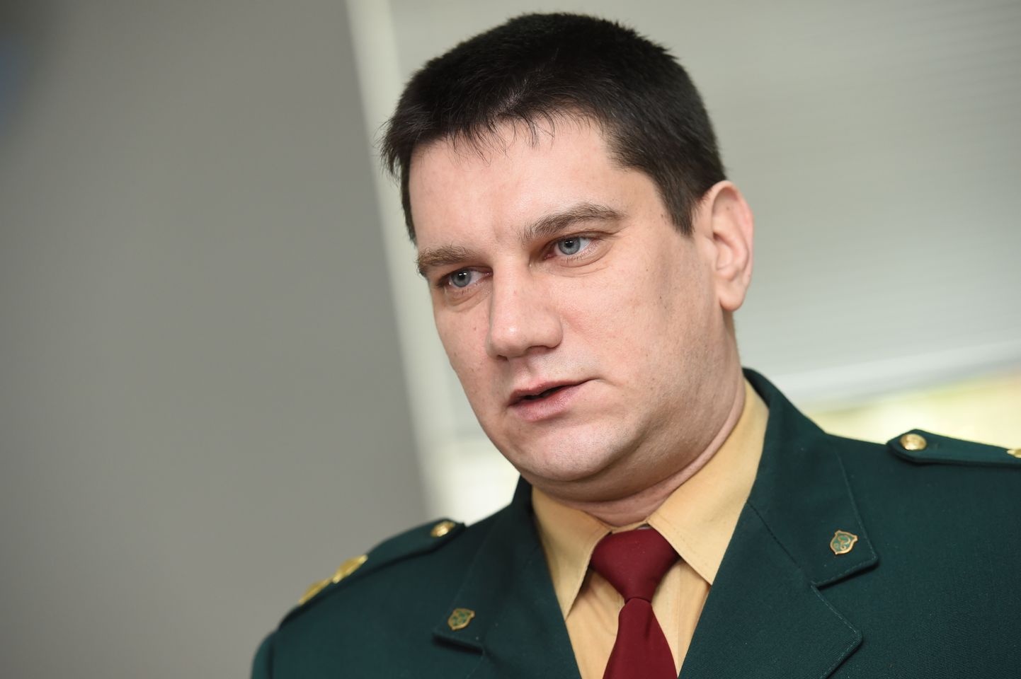 Valsts robežsardzes Galvenās pārvaldes atgriešanas un patvēruma meklētāju lietu dienesta priekšnieks Mareks Hoņavko 