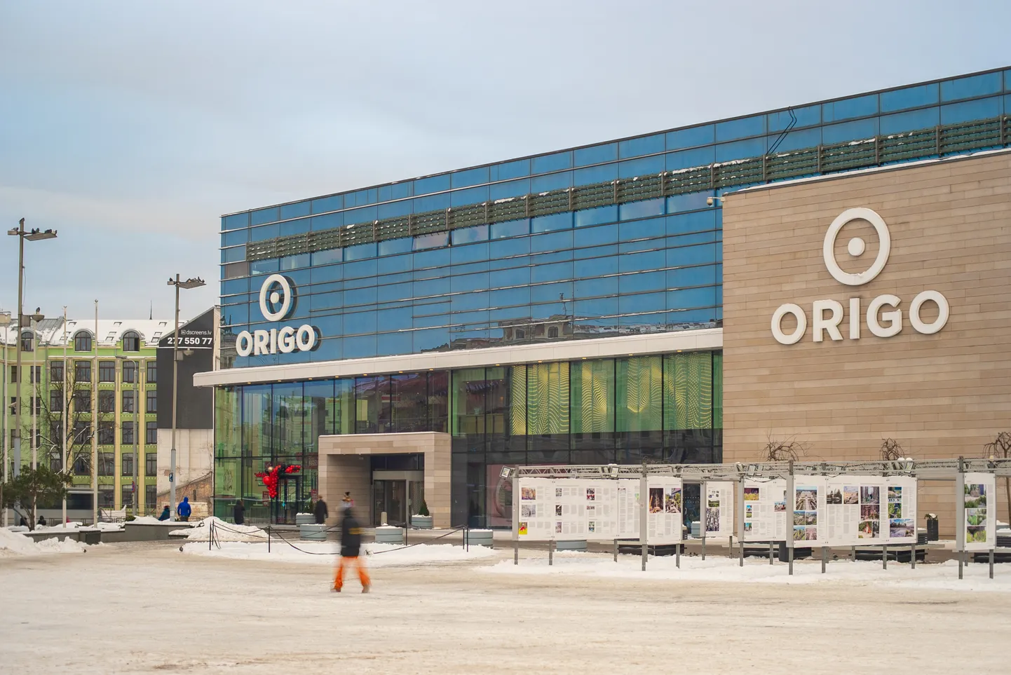 Pārbūve. Tirdzniecības centra “ORIGO” ēkas “A” pārbūve Stacijas laukums 4, Rīga. Pasūtītājs LINSTOW, projekts PS ARCADE, būvnieks SKONTO CONSTRUCTION, būvuzraudzība CM