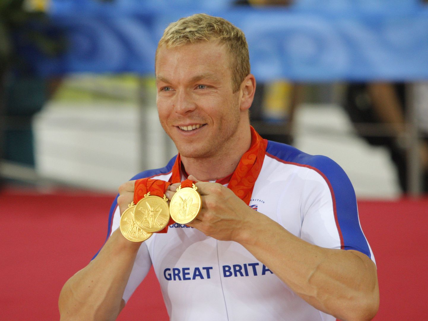 Chris Hoy Pekingis võidetud kolme olümpiakullaga.
