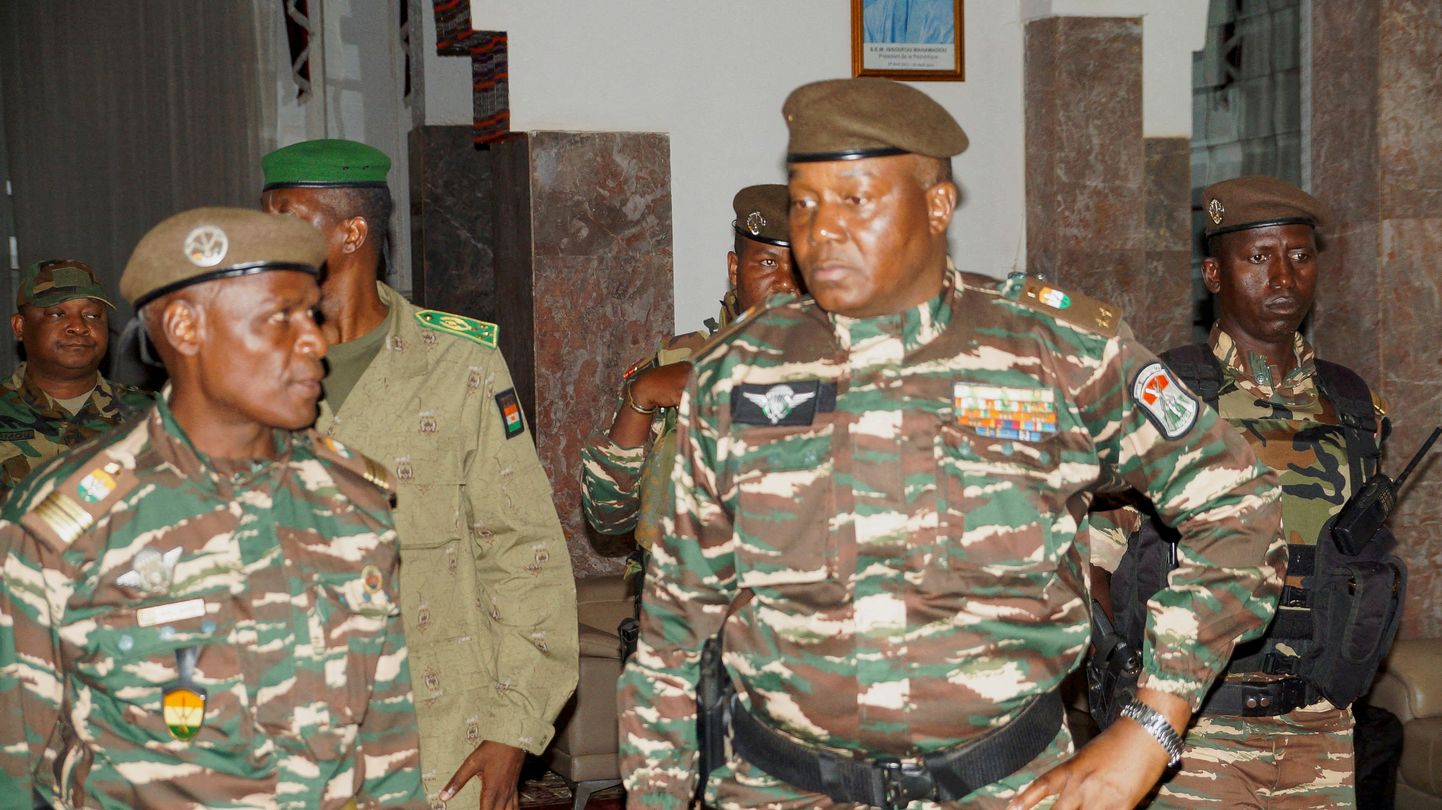 Nigeri huntajuht kindral Abdourahmane Tiani.