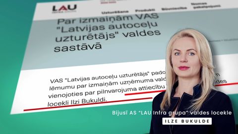 IT iepirkumu skandāls skar arī LAU: amatu pamet valdes locekle Ilze Bukulde