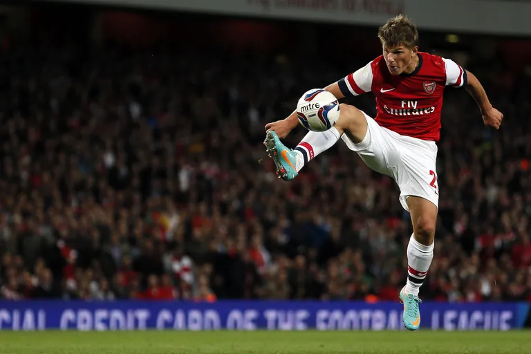 Andrei Aršavin Londoni Arsenali särgis. / Scanpix