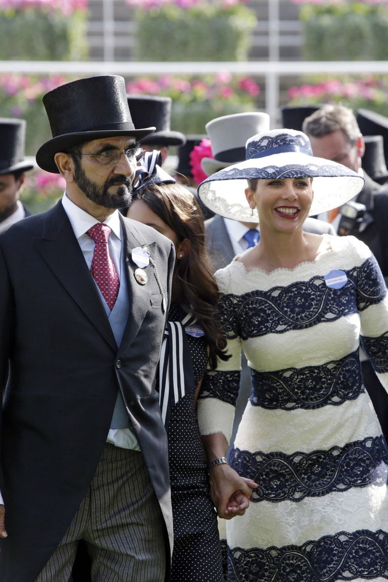 Dubai šeik Mohammed bin Rashid al Maktoum ja ta naine, printsess Haya