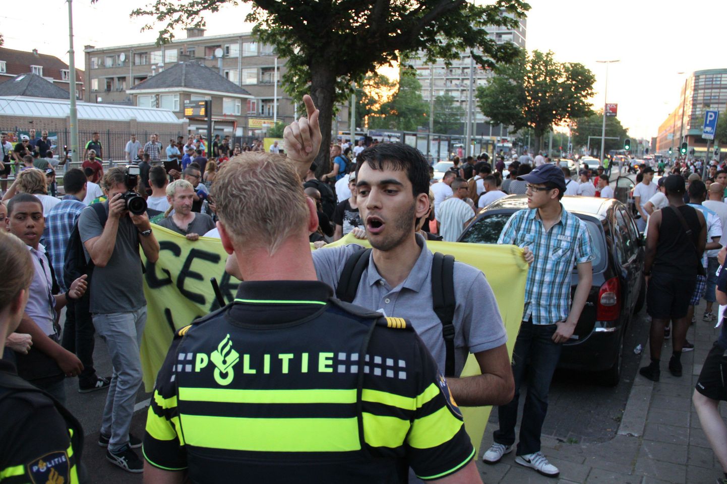 Protestijad Haagis alustasid protestimist pärast Aruba päritolu isiku surma 28.juunil.